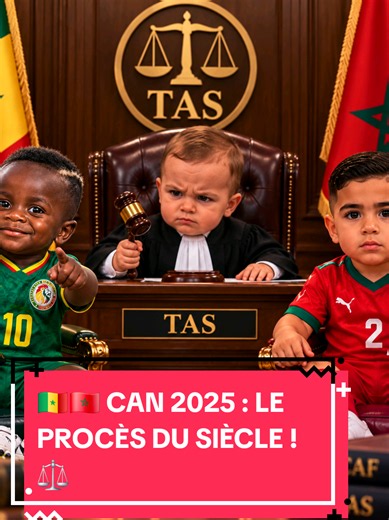 🇸🇳🇲🇦 CAN 2025 : LE PROCÈS DU SIÈCLE ! ⚖️💥 Le Sénégal a gagné sur le terrain, le Maroc a obtenu la victoire sur décision de la CAF… Maintenant, direction le TAS ! 😭⚖️ Un trophée, deux versions, et personne ne veut lâcher l’affaire ! 💀😂 🇸🇳 Team Sénégal ou 🇲🇦 Team Maroc ? Les commentaires vont être plus chauds que l’audience ! 👇 #CAN #SENEGAL #maroc #morocco #FOOTBALL