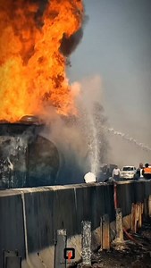 🔥 The heavy firefighting operation process in the highway accident near Yazd – Zarach @125.yazd 📫 #Public_Relations #Yazd_Municipality_Fire_Department_and_Safety_Services 🆔 @yazdfire_official | Chief Miller