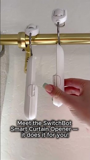 Wake Up to Sunshine ☀️ | SwitchBot Smart Curtain Opener | Hands-Free, App-Controlled Comfort