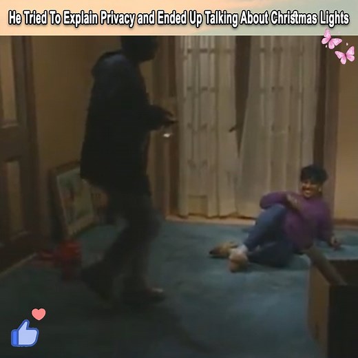 He Tried To Explain Privacy and Ended Up Talking About Christmas Lights #cosbyshow #thecosbyshow #clairhuxtable #cliffhuxtable #thehuxtables | Cassius Terry