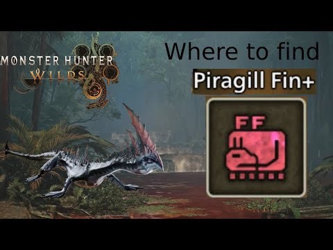 Where to find Piragill Fins+ | Monster Hunter Wilds