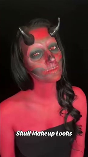 Skull SFX Special Effects Face Paint Halloween Makeup Looks