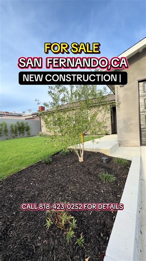 Stunning New Construction Home for Sale in San Fernando