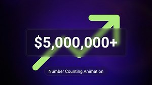 Number Counting Animation