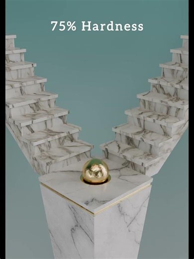 0% vs 100% of soft body simulation #animation #3danimation #satisfying