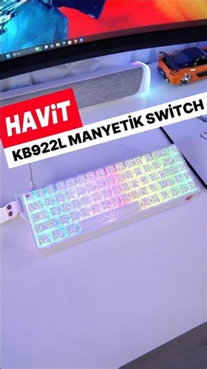 🔥ULTRA HASSAS MANYETİK SWİTCH KLAVYE