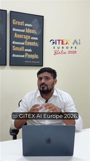 Meet Chirag Nayi (Business Development Manager) at GITEX AI EUROPE 2026