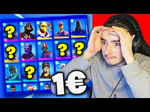 🔥 J'ai acheté un COMPTE FORTNITE à 1€ à un INCONNU sur Fortnite (compte mystère)