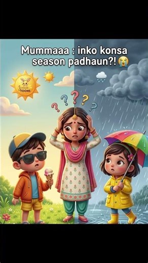 Which Season is This? 😳🌦️ Funny Summer vs Rainy Confusion..