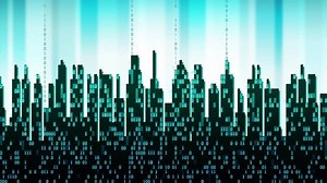 City Online Abstract Futuristic Digital City Stock Footage Video (100% Royalty-free) 25012298 | Shutterstock