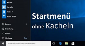Windows 10: Kacheln entfernen – so geht's