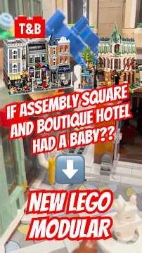 NEW LEGO Modular is a lovechild with a sousaphone? #rlfm #lego #fmd25