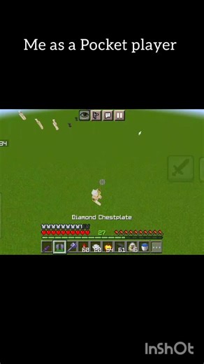 #minecraft Mace clips Java vs bedrock. My Mace clips