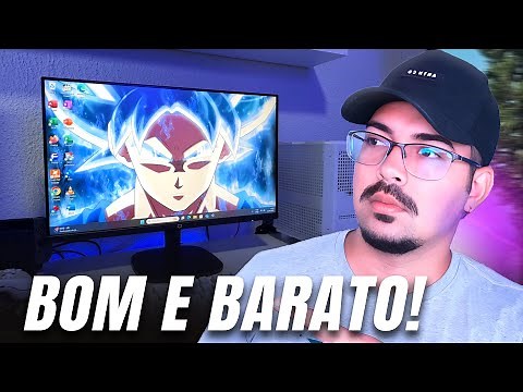 🔥COMPREI UM MONITOR GAMER BARATO 😱 | Cooler Master GA241 - 100Hz, 1ms, VA | UNBOXING
