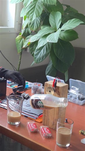 9.7K views · 133 reactions | After exhausting myself creating videos about motor control applications, I think I've earned the right to feel like a boss, thanks to the project itself! One of the applications of motor control using TDA2050, with two identical potentiometers as position control and position feedback. Simple, one axis robotic arm position control. #tda2050 #controlsystems #control #robotics #experiment #motorcontrol #opamp #diy #amplifier | Van Stephen | Facebook