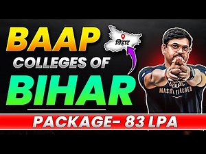 Top Engineering Colleges in Bihar with Best Placements🔥| Complete Details | JEE 2026 | Harsh Sir