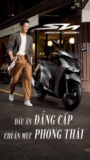 Honda SH160i/125i 2026 DẤU ẤN ĐẲNG CẤP - CHUẨN MỰC PHONG THÁI ✨ Với diện mạo kiêu hãnh, Honda SH160i/125i 2026 mang đậm hơi thở Châu Âu sang trọng! 🏙️ Cụm đèn LED hiện đại cùng màn hình TFT 4.2 inch cao cấp thu hút trọn ánh nhìn. 🍃 Khả năng lướt êm ái với động cơ eSP 4 van và phanh ABS. 🔋Cốp 28L rộng rãi và cổng sạc Type C giúp liền mạch nhịp sống năng động. Khẳng định chuẩn mực phong thái cùng Honda SH160i/125i 2026 trên mọi hành trình! 👇 #HondaVietnam #HondaSH #SH160i #SH125i #viral