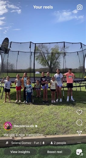 We got a new trampoline!! Seriously this trampoline is just different. It’s safer and more fun to jump on. My kids are on it until midnight almost every day. They won’t get off. Plus we’re a basketball family so they get two of their faves in one. We’ve gone through about ten trampolines over the years from popping off springs to torn nets to rusted poles…but not any more. If you’re looking for a trampoline, look no more. It’s worth the extra investment. And it’s better for their knees. Head to