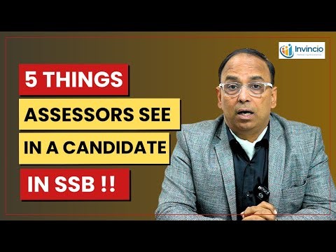 I am an Assessor and I notice these 5 Things in Candidates