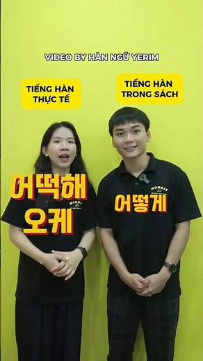 Tiếng Hàn trong sách và tiếng Hàn thực tế (Phần 2) Du học Monday