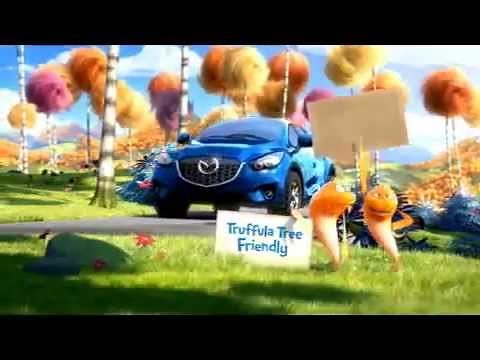 The New Gas Saving, 35MPG 2013 Mazda CX-5 SUV Stars in A Dr Suess -The Lorax Commercial