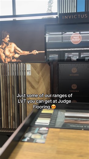 And you can use our design table in our showroom to pick the design and pattern that will be perfect for you 👌🏻🤩 #j2flooring #invictus #flooringshowroom #flooringcompany #familyrunbusiness