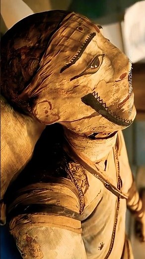 Why Ancient Egyptians Painted Their Mummies' Faces #EgyptianMummy #ancientegypt #Shorts