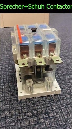 🔌 Sprecher+Schuh Contactor Overview ⚡ #MotorControl #ElectricalEngineering