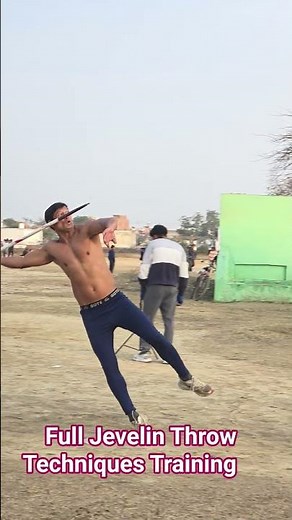 Javelin Throw Training with Full Techniques | Step by Step Practice | Mahavir Vinod Rana