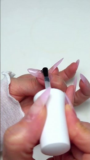 🩷 how to do nail extensions with polygel and BIAB ✨ #shorts #nails #diy #nailtutorial #gelnails