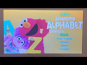 Sesame Street Awesome Alphabet Collection (2019) DVD Walkthrough 🔤