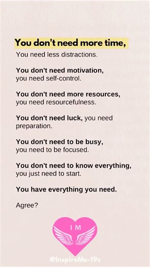 You Don’t Need More Time — You Need This #timemanagement #productivity