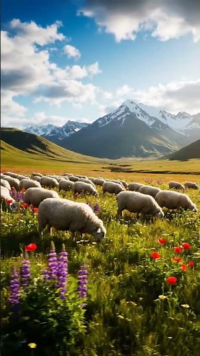 Sheep Facts and Behavior | AI Generated Animal Video