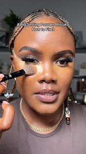 Setting Powder tips. To order makeup products Dm, call or Whatsapp 0701842917 | Lianshee Beauty Hub