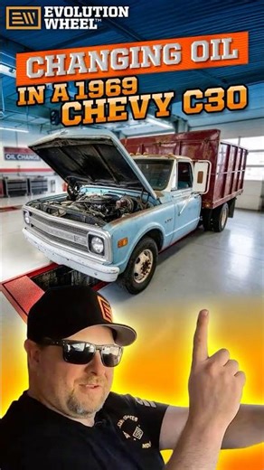 Changing Oil In A 1969 Chevy C30!