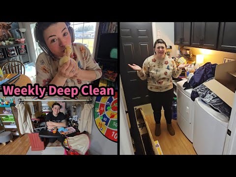 Weekly Deep Clean Routine | Fighting Chaos One Room at a Time