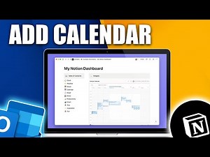 How To Add Your Outlook Calendar To Notion Workspace (2025 Guide)
