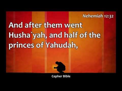 Nehemiah 12 Nechemyahu Audio Bible