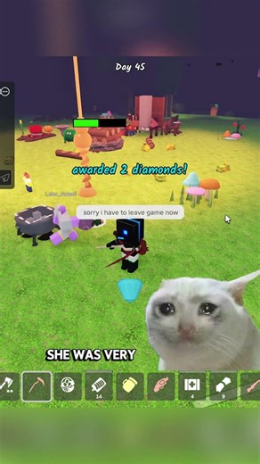 Helping Random Friend 🥰🤗 #roblox #viral #99nightintheforest #shorts