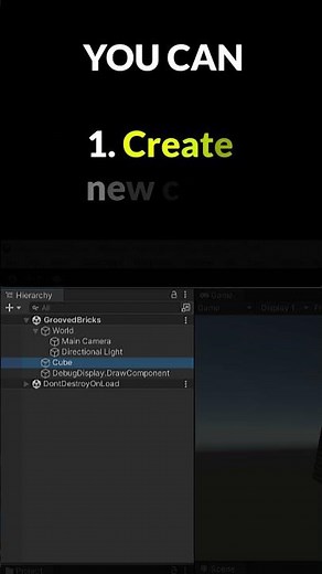 Unity Editor - The Hierarchy Window | #unity #unityengine #gamedev