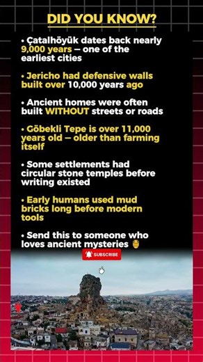 The OLDEST Settlements You’ve NEVER Heard Of 🏺🤯