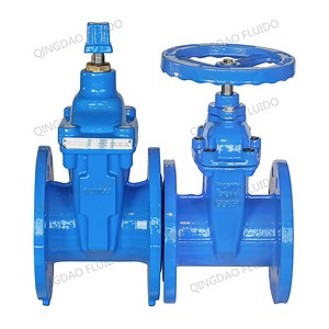 [Hot Item] ANSI 125 Flanged End Resilient Seat Non-Rising Stem Gate Valve