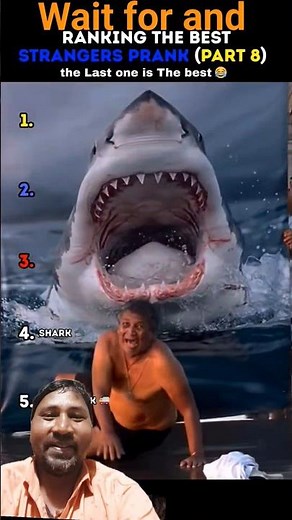 😤Very dangerous shark prank 😱😮‍💨##shorts #prank #trynottolaugh
