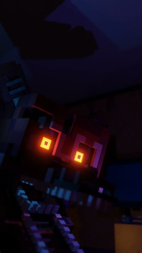 FNAF SONG - Never Be Alone Remix l Short Animation #blender #minecraft #fnaf