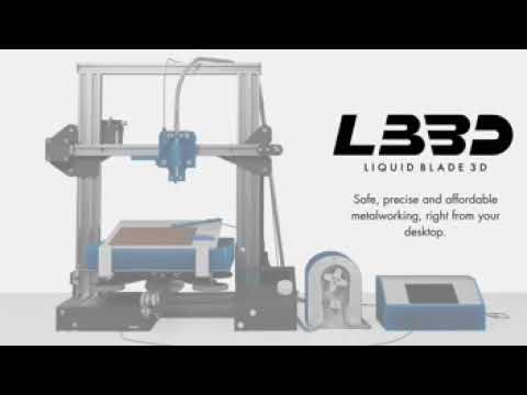 Liquid Blade 3D - Cut and Etch Metal with your 3D Printer
