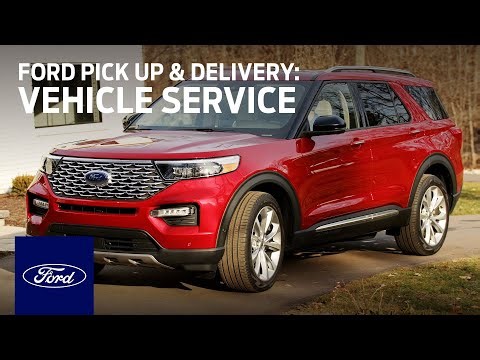 Ford Pickup & Delivery | Vehicle Service Without the Commute | Ford