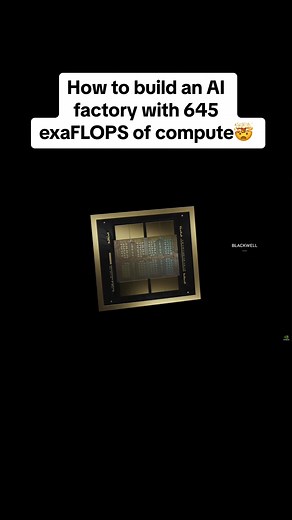 How to build an AI factory with 645 exaFLOPS of compute🤯 #aitechnology #Ai #Aitools # AGTG