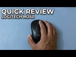 Logitech M240 silent touch mouse review