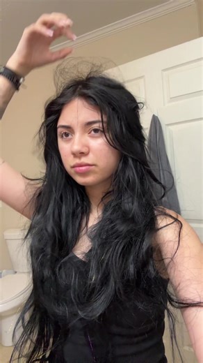 #transition #ajtea #18 #fyp #jetblackhair