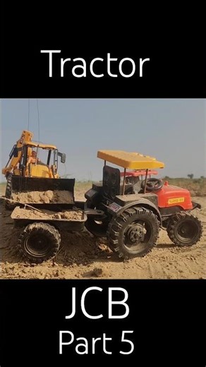 Remote Control Tractor 🚜 And Remote Cantrol Jcb